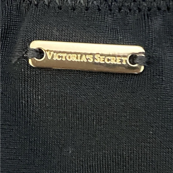 NWT Victoria’s Secret Black Sexy High Leg Brazilian Swim Bikini Bottom - Picture 7 of 10